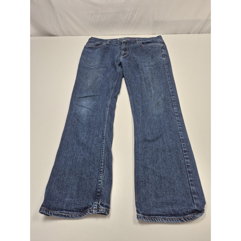 Altamont Wilshire Jeans Mens 36x32 Blue Skate Y2K Straight Stretch Denim